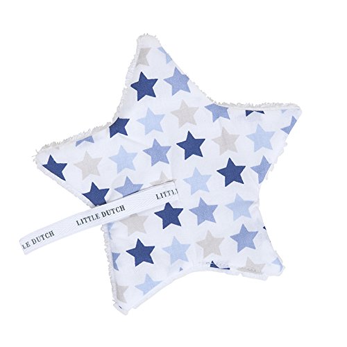 Preisvergleich Produktbild LITTLE DUTCH 3959 Schnullertuch Mixed Stars Blue