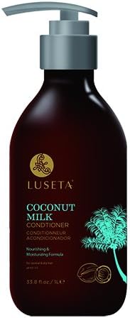 LUSETABeauty Coconut Milk Conditioner, 16.9 Ounce by Luseta Beauty
