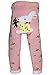 Baby and Toddler Wooly leggings by Dotty Fish girls Pink Floral Bunny - 90cm/12-24 months
