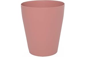 Sinoba Papierkorb Papiereimer Mülleimer Abfalleimer Kunststoff ideal für Kinderzimmer Büro Küche Höhe 26,5cm 12L (Rosa)