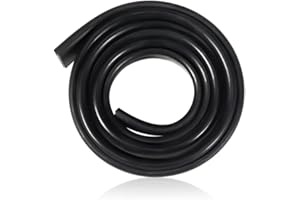 Bestomrogh Ersatz Wischergummi Zuschneidbar,1050mm Soft Ersatzgummi für Fensterwischer Abzieher Fenster Fensterabzieher,Silikon-Rakelklinge Fenster Abzieher Wischer für Fensterwischer