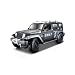 Produktbild Maisto 36211 - Modellauto 1:18 Jeep Rescue Concept Tactical, matt schwarz