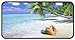 Produktbild Tropical Paradise Ocean Beach Scene with Palm Trees Novelty License Plate Decorative Front Plate 6.1" X 11.8"