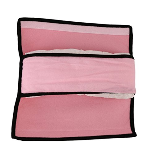 CAOLATOR Auto Sicherheitsgurt Schulterpolster Schlafkissen Schulterkissen Autositze Gurtpolster für Kinder Auto Baby Pillow Schulterschutz (Rosa) - 6