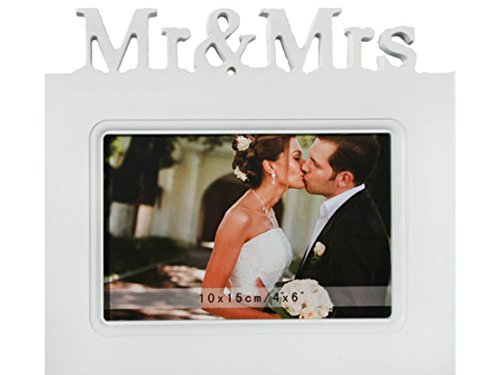 Bada Bing 6tlg. Set Hochzeitsdeko Just Married Dekoration Hochzeit Spirale Bilderrahmen Konfetti - 4