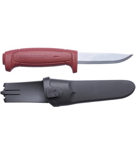 Marbles MR9, Coltello a Lama Fissa Unisex – Adulto, Marrone