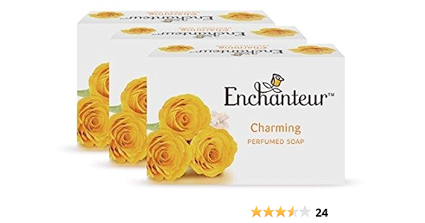 Enchanteur soap 100g*3 value pack charming (8901399603044)