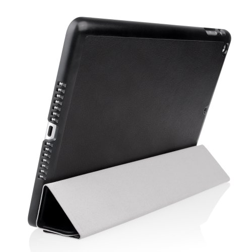 EasyAcc® Ultra Slim Apple iPad Air hülle Case Smart cover mit Standfunktion / Sleep / Wake up für iPad Air / iPad 5 Tasche – Schwarz - 4