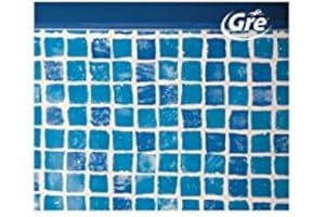 Liner Gresite para Piscinas Ovaladas Altura 120-610 x 375 cm., Gresite, Ovalada, 120 cm