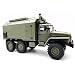 Produktbild TOOGOO Wpl B36 Ural 1/16 2.4G 6Wd Rc Auto LKW Rock Kriecher Befehl Kommunikation Fahrzeug RTR Spielzeug Auto Armee LKW
