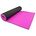 Produktbild Yogamatte, GoFLX Extra Dicke 8mm (Rosa) Gymnastikmatte Sportmatte mit Tragegurt für Übungen Yoga Pilates Fitness [Rutschsicher & Gepolstert]
