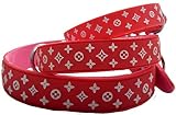 Estos bonitos collares para perros de estilo de diseño están hechos de goma impermeable con un fuerte respaldo de tela (tenga en cuenta que el tamaño xs no tiene respaldo de tela (ver fot