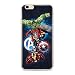 Produktbild Finoo Hülle kompatibel für Samsung Galaxy S7 - Marvel Handyhülle mit Motiv und Optimalen Schutz TPU Silikon Tasche Case Cover Schutzhülle - Avengers