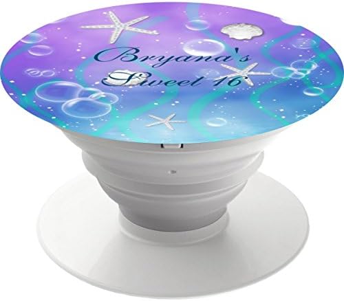 Multi-Function Pop Out Phone Grip and Stand, Socket Mobile Holder for your Phone &amp; Tablet - enchanted under the sea