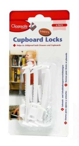 Cupboard Locks (6 Pack)