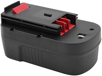 KINSUN Replacement Power Tool Battery 18V 2.0Ah for Black &amp; Decker Cordless Drill Impact Driver 244760-00 A1718 A18 BD18PSK HPB18 HPB18-OPE Firestorm FS180BX FS18BX FS18FL FSB18 FS1800CS