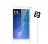 XiaoMi Mi Max 2 Vetro Temperato Pellicola Protettiva Glass Screen, SMTR® [resistant Scratch][Super chiaro][Facilità di installazione] 0.33mm 9H 2.5D durezza vetro, per XiaoMi Mi Max 2,(2 Pack)
