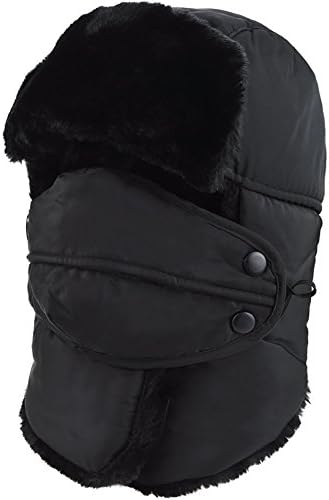 ONIMA Unisex Winter Warm Hat Ushanka Ear Flap No shedding Thick Fur Hats