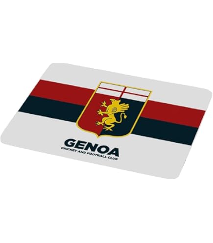 Mouse Pad Personalizzato Genoa Grifone - Tappetino Gaming In Neoprene 18x22 Cm - Fai Da Te Con La Tua Foto O Logo - 2