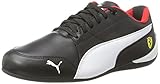 zapatos puma ferrari blancos  Puma SF Drift Cat 7, Zapatillas Unisex Adulto, Negro White Black, 42 EU