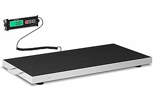 Steinberg Systems SBS-PS-150 Bodenwaage 150 kg / 50 g Antirutschmatte LCD Tierwaage Industriewaage