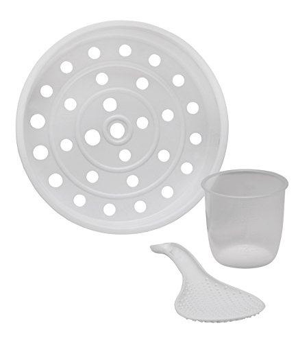 Mia RK 4508 Reiskocher, Risotto-Maker, Gemüse-Steamer, 400 W - 3