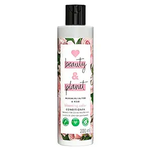 Love Beauty & Planet Murumuru Butter and Rose Paraben Free Blooming Colour Conditioner, 200ml