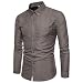 Produktbild Binggong Herren Shirt Herren Herbst Mode Baumwolle Casual Business Slim Camouflage Print Pullover V-Ausschnitt Brusttasche Langarm T-Shirt Top Erhältlich in Einer Vielzahl von Farben und Größen