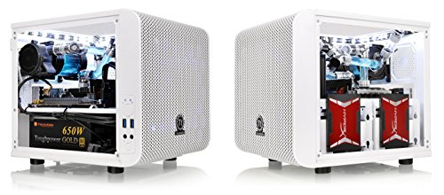 Thermaltake Core V1 Snow Edition Mini ITX Chassis - Caja de ordenador   blanco
