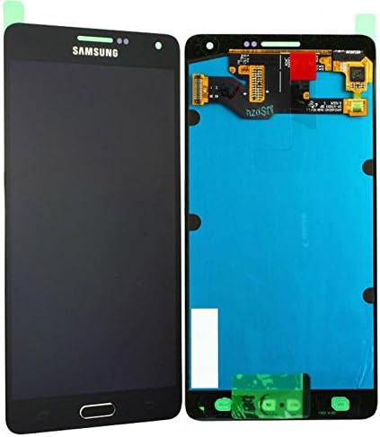 Original Samsung Galaxy A7 2015 sm A700 °F A700 with Octa Black Full Front Amoled LCD Screen Touch Screen Touch Glass Digitizer Replacement Service Tool and Adhesive Strips 16922B