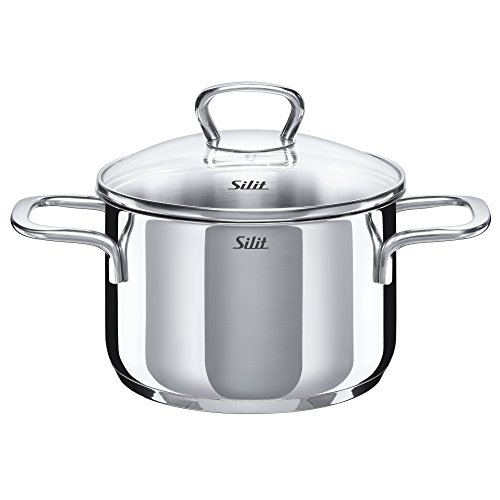 Silit Fleischtopf mit Deckel 16 cm Style Edelstahl rostfrei 18/10 poliert induktionsgeeignet spülmaschinengeeignet