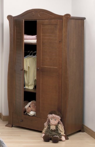 Tutti Bambini Marie Wardrobe (Walnut)