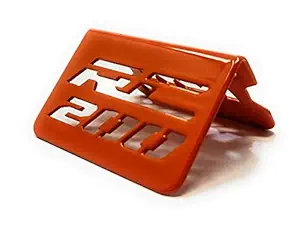 TRP TRADERSOrange Stainless Steel Front Disc Brake Master Cylinder Guard for KTM Bikes (RC 200)