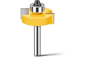 WOBLLMX Fraise à rainurer à disque à tige de 8 mm, longueur 7 mm, 2 dents, lame en métal dur, durable et tranchante pour outil de travail du bois