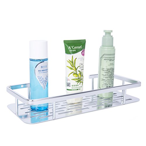 Alicemall Aluminium Bad Duschkabine Badregal Küche Küchenregal – 1 Fach - 2