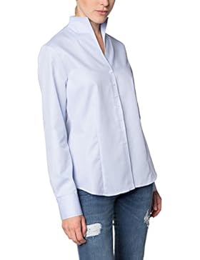 ETERNA Langarm Bluse COMFORT FIT unifarben
