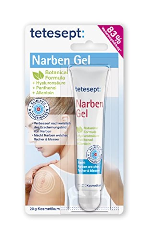 Tetesept Narben-Gel 20 g, 5er Pack (5 x 100 ml)