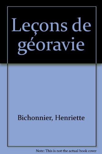 Lecons de georavie