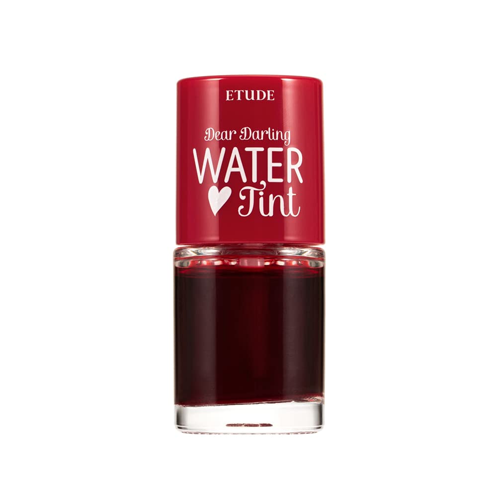 ETUDE Dear Darling Water Gel Luminous Lip & Cheek Tint| Long Lasting, Waterproof, Smudgeproof |Korean Makeup|Shade-02,Cherry-