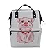 Produktbild Schwein 2019 Glück Maskottchen Tier Große Kapazität Windel Taschen Mummy Rucksack Multi Funktionen Wickeltasche Tasche Tote Handtasche Für Kinder Babypflege Reise Täglichen Frauen