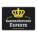 Produktbild Mousepad Kaffeeröstungs Experte schwarz