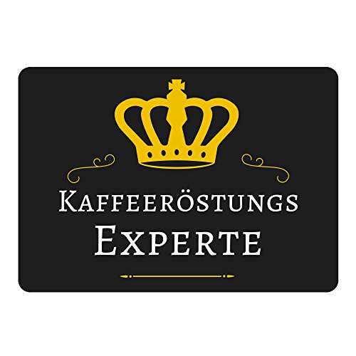 Preisvergleich Produktbild Mousepad Kaffeeröstungs Experte schwarz