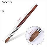 Aus edlem Palisander und 100% Kolinsky Zobelpinsel.