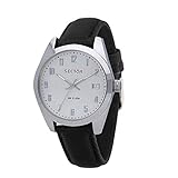 Sector Herren Analog Quarz Uhr mit Leder Armband R3251486001