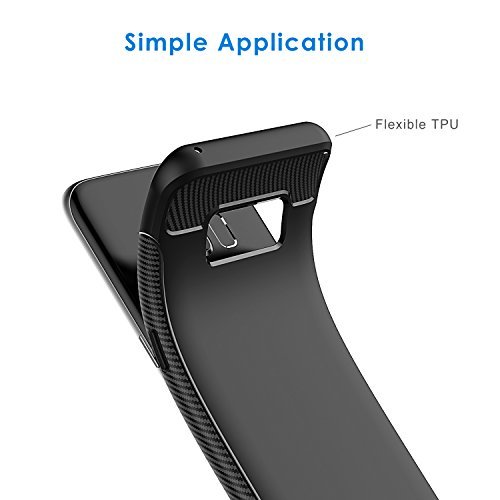 JETech Funda para Samsung Galaxy S8 Carcasa con Absorci n de Impacto Dise o de Fibra de Carbon Negro reviews JETech Funda para Samsung Galaxy S8 Carcasa con Absorci n de Impacto Dise o de Fibra de Carbon Negro