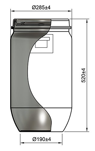 DUST COMMANDER P30 – 30 liter Deckelfass Bausatz - 3
