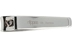 ‎NIPPES SOLINGEN nippes Solingen Nagelknipser für Fingernägel | Vernickelter, gehärteter Stahl | Länge 60 mm | Fingernagel Knipser | Nagelpflege Knipser
