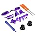 Produktbild Stoßdämpfer-Tasten Dpad LB RB LT RT Taste Ersatz mit T8 T6 Schraubendreher & Crowbar Ersatzteil für Xbox One Elite Controller, violett