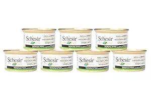 Heads Up For Tails Schesir Wet Cat Food Tuna with Chicken Fillets 85 gm (Pack of 7)