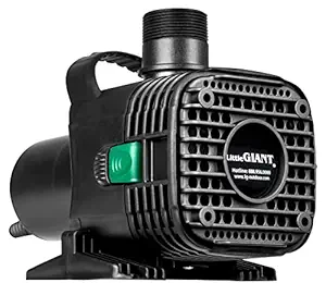 Little Giant 566729 Wet Rotor Pond Pump with 40-Feet Cord, 7300GPH F-Series